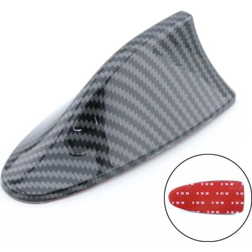 Car Decor Shark Antenna Decoration for Audi A1 A3 A5 A6 A7 A8 S5 Waterproof Shark Fin Aerials Sticker Silver/White/Gray/Black