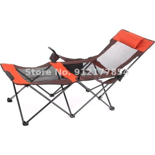Outdoor folding chair, multifunctional recliner, folding bed, office lunch break chair, portable fishing chair