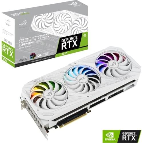 ASUS RTX3070 O8G GAMING White Raptor TUF Snow Leopard Game Graphics Cyberpunk