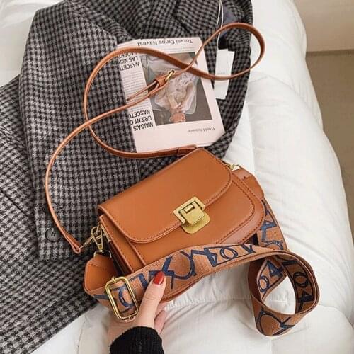 High Quality Women Leather Handbags Brown Vintage Crossbody Bags Women Leather Messenger Bags Shoulder Bag Female Flap Bag Sac