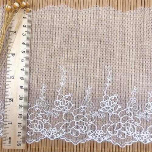 X708 gauze embroidered lace soluble clothing accessories