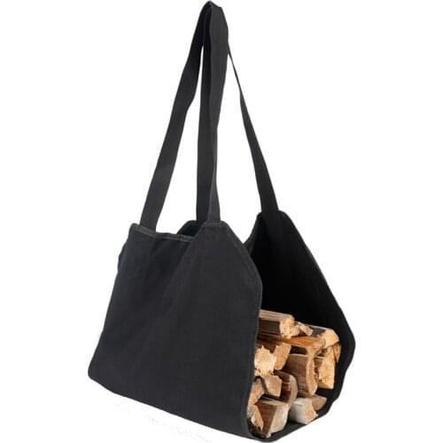 Firewood Bag Carrier,Tote Large Carrying Bag For Home,Camping, Hay Hauling,Outdoor,Fireplace Wood Carrier Bag