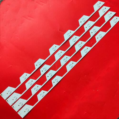 1set=4pcs 7 lamps For TCL L40E5800A-UD LED Backlight 40HR330M07A1 4C-LB4007-HR2 TMT-40E5800-4X7-3030C-7S1P