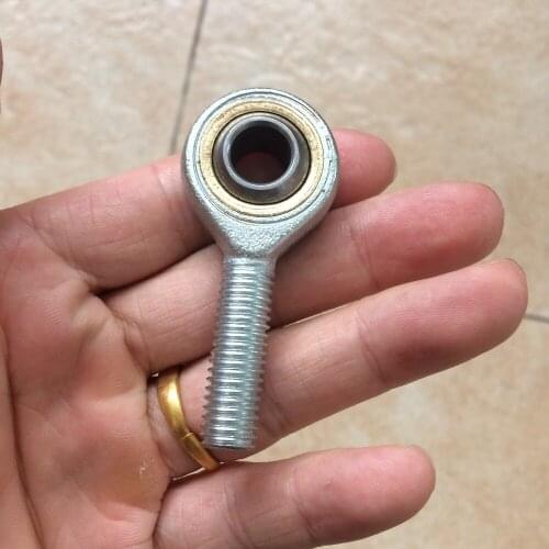 1 piece SA10T/K self-lubricating rod end bearing male right hand thread M10X1.5mm rod end bearing