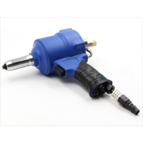 New 2.4-4.8mm Automatic Pneumatic Rivets Gun Air Riveter Gun Tool 1300LBS