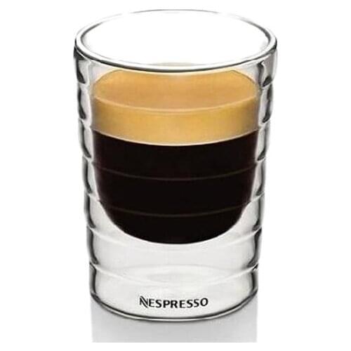 Free Shipping Blow, double optical glass Citiz Lungo coffee cup (80 ML/150 ml/350 ML),teacup, hot glass Milk Cup gift