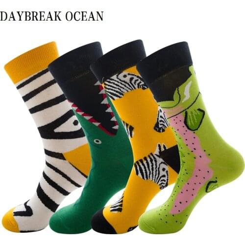 Мужские носки с рисунком DAYBREAK OCEAN China At AliExpress
