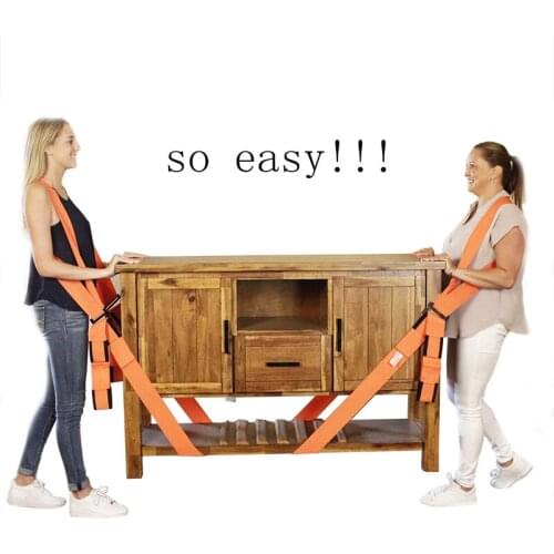 Home Furniture Moving Forearm Forklift Lifting Moving Strap Carry Ropes Transport Belt Wrist Straps Home Move Convenient Tools