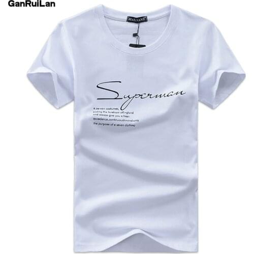 Мужские летние футболки GANRUILAN China At AliExpress