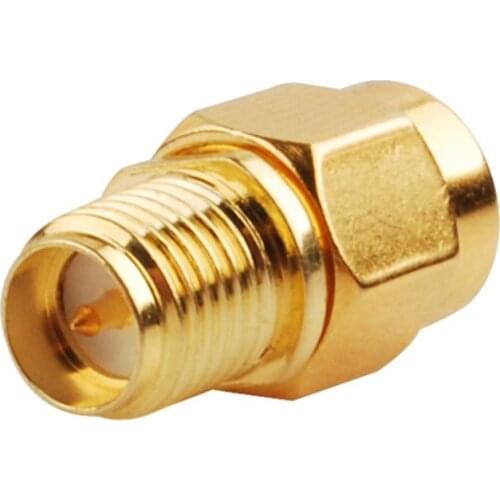 Superbat SMA Plug to RP-SMA Jack Straight RF Coaxial Connector Adapter