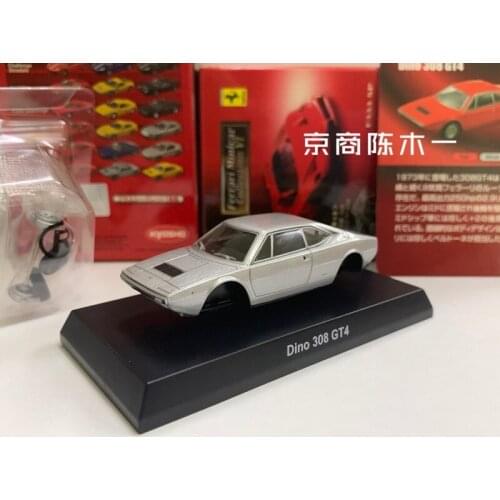 1/64 KYOSHO Ferrari Dino 308 GT4 LM F1 RACING Collection of die-cast alloy assembled car decoration model toys