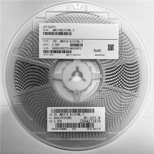 SMD capacitor JMK316BJ107ML-T/1206 100UF 6.3V M X5R SMD capacitor JMK316ABJ476ML-T 1206 47uF(476) ±20% 6.3V X5R