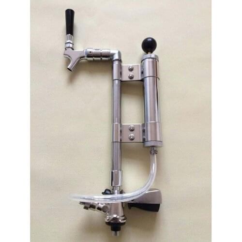 "S" System Keg party pump with US style faucet