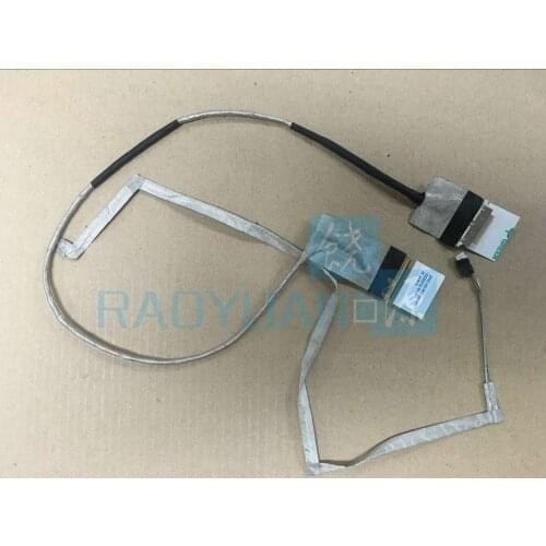 Genuine New LVDS LED Cable for Lenovo G580 G585 G580A G480 G485 laptop QIWG6 video screen LCD LVDS cable DC02001ET10