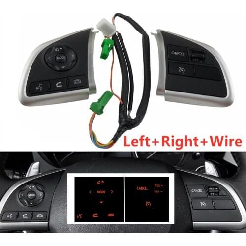 With Wire Cruise Control Switch Steering Wheel Switches Button For Mitsubishi Outlander 2013-2015 Mirage 2012-2015