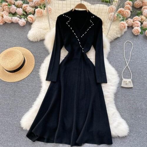 SETWIGG Fashionable Knitted Dresses