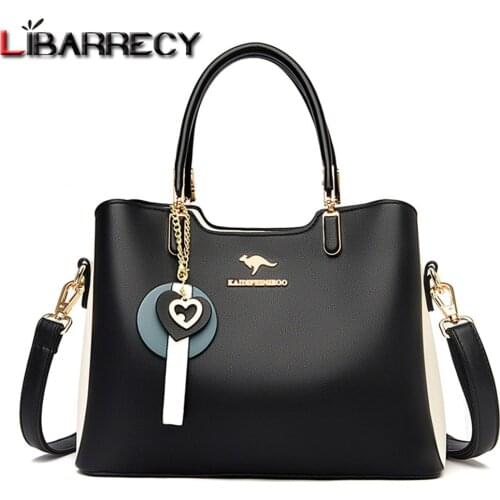 Panelled Design Womens Handbag Fashion Tassel Ladies Shoulder Bag High Quality PU Leather Women Messenger Bags Bolsos De Mujer