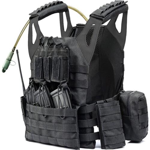 Tactical Vest Army Fans Hunting Vest Outdoor CS Game Training Equipment Men Plate Carrier Airsoft Combat Accessories Adjustable