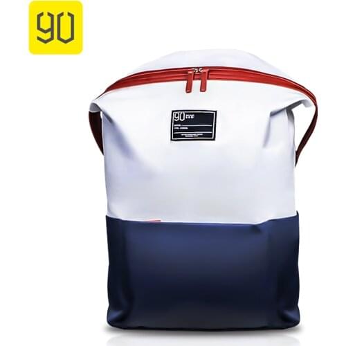 90 Fun Lecturer Leisure Nylon Backpack Urban Simple Style Waterproof Bag Large Capacity Travel School 13.3inch Laptop Xiaomi