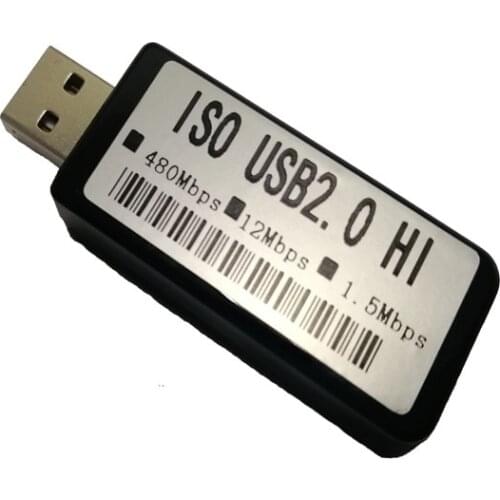 USB2.0 480mpbs high speed signal isolator DAC audio purification logic analysis virtual oscilloscope