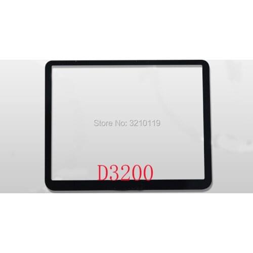 10PCS/NEW LCD Screen Window Display (Acrylic) Outer Glass For NIKON D3200 D3300 Camera Screen Protector + Tape