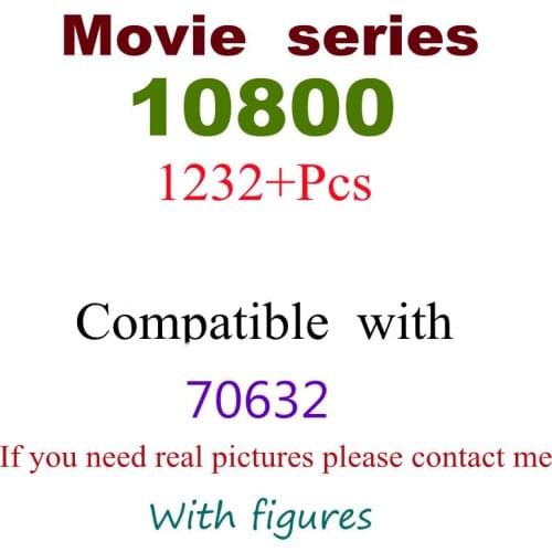 1232Pcs 10800 Building Block Toy Hero Series 70632 Assembled Building Block Childrens Toy Gifts