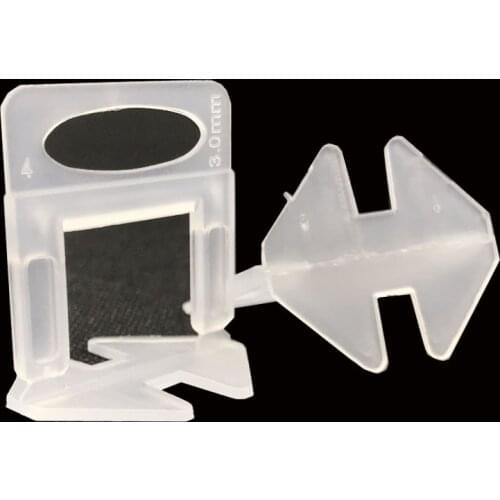 200 Pieces 2.00MM Tile Leveling System Base Spacers Clips Ceramic Leveler Kits Construction Tools For Laying Tiles Free Shipping