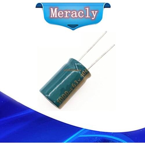 4pcs/lot H086 63V 1000UF aluminum electrolytic capacitor size 16*25 1000UF 20