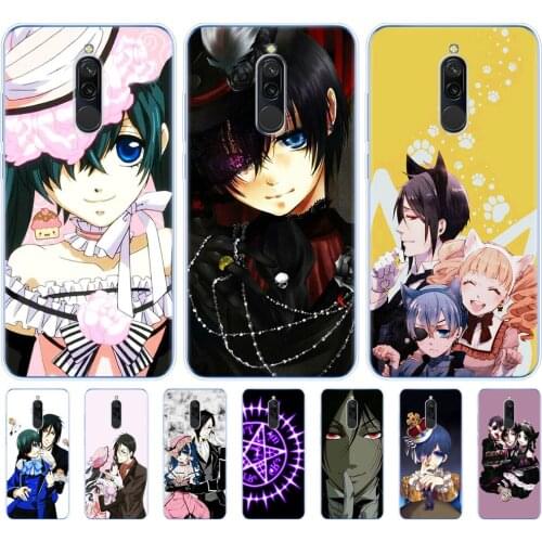 For redmi 8a 8 case for redmi note 8 PRO 8T 9S case for xiaomi mi 10 PRO NOTE 10 PRO MI 9 lite Anime Black Butler Kuroshitsuji