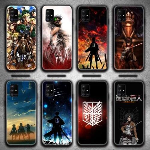 Shingeki no Kyojin Attack on Titan Phone Case For Samsung Galaxy A21S A01 A11 A31 A81 A10 A20E A30 A40 A50 A70 A80 A71 A51