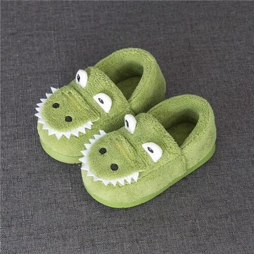 Baby Cotton Slippers Childrens slippers All-Inclusive Cotton Cartoon Soft Home Indoor Baby Boys Girls Shoes Warm Home Slippers