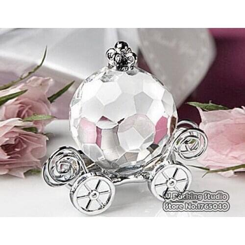 Crystal Pumpkin Carriage Fairytale Theme Choice Crystal Pumpkin Carriage Party Favors Birthday Wedding Party Gift Favors