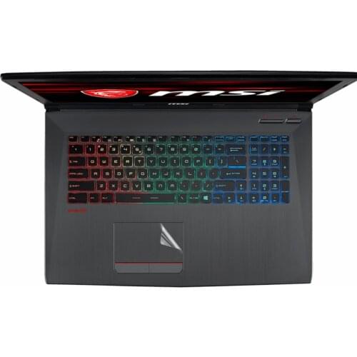 2PCS Matte Touchpad Protective film Sticker Protector For MSI Gaming GF72 7RE 8RE 8RD GF72 8RD-079TW 17.3'' TOUCH PAD