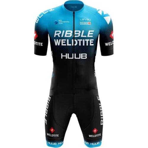 New 2020 HUUB Summer Skinsuit Mens Triathlon Short Sleeve Clothing Cycling Clothing Set Ropa Ciclismo Maillot MTB Bike Jumpsuit