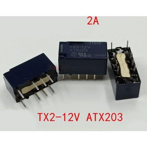 New 5PCS TX2-12V ATX203 TX212V 12V 2A DIP8