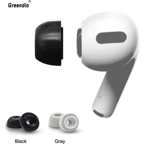 Noise Isolate Memory Foam Ear Tips for Airpods Pro Replacement Earbuds Cover Protective Earphone Earplugs with Filter & Vents