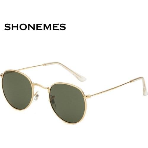 New Round Sunglasses Men Women Metal Frame for Female Eyewear Classic Design Shades Male 3447 Driving Sun Glasses
