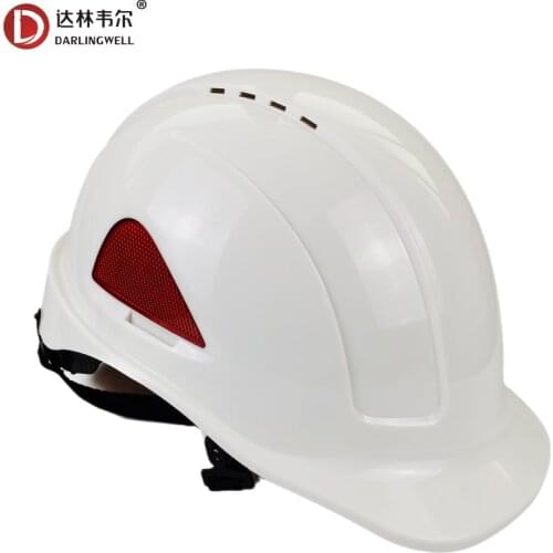 ABS Hard Hat Construction Breathable Safety Helmet Summer Engineer Work Cap Anti-smashing Anti-collision Safety Hat