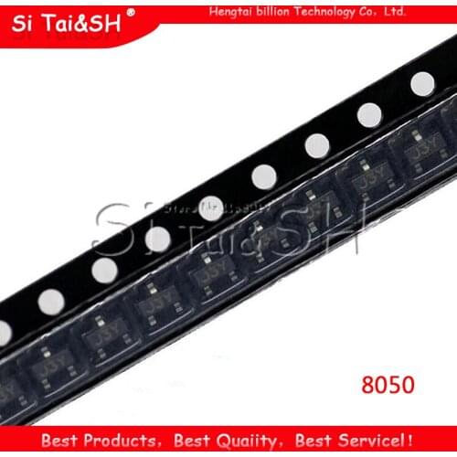 100PCS SMD S8050 8050 J3Y NPN SMD Transistor SOT-23 New Original