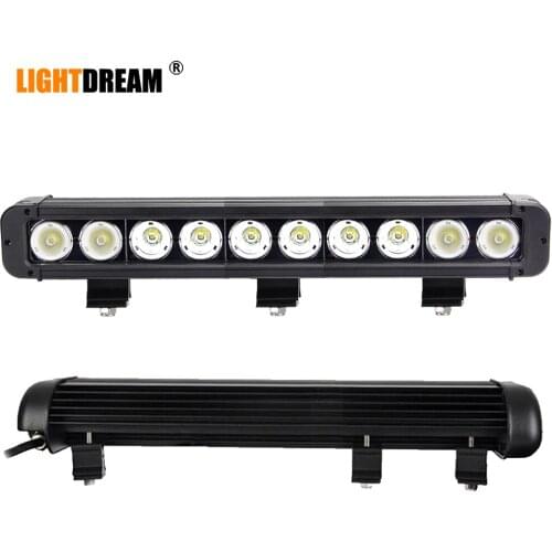 100W Led Work Light Bar 17" inch Long 10 Degree Spot Pencil Beam For off road Driving spotlights x1pc