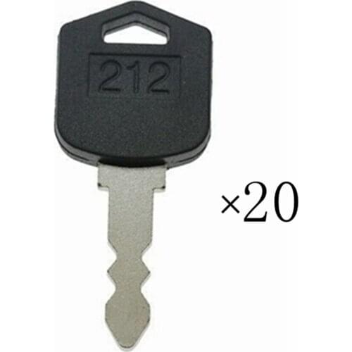 20pc Key For Doosan Daewoo Forklift Skid Steer 212 D554212