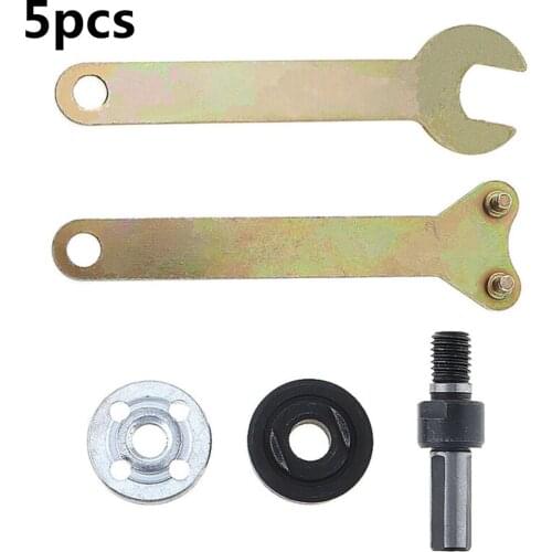 5PCS Angle Grinder With Connecting Rod And Small Wrench For Conversion Angle Grinding Tool Accessories