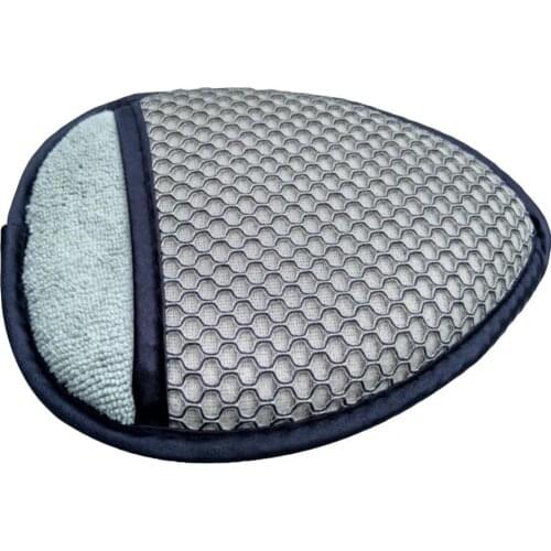 New Auto Mesh Microfiber Wax Applicator Polishing Sponge Pads Brush Car Care Cleaning Tool