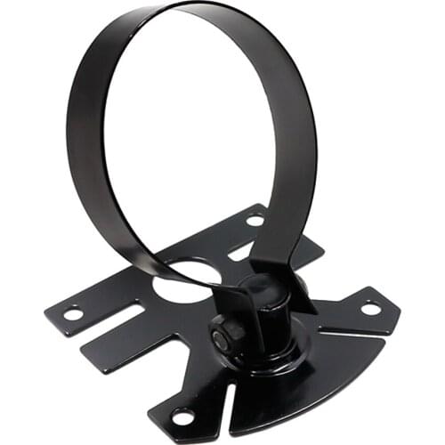 Car 2 Inch 52mm Single Hole Dash Gauge Pod Holder Black Stainless Steel