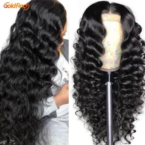 Brazilian Loose Deep Wave Wig HD Transparent Lace Frontal Wig Loose DeepWave Frontal Wig Human Hair 4x4 5x5 6x6 Closure Wig
