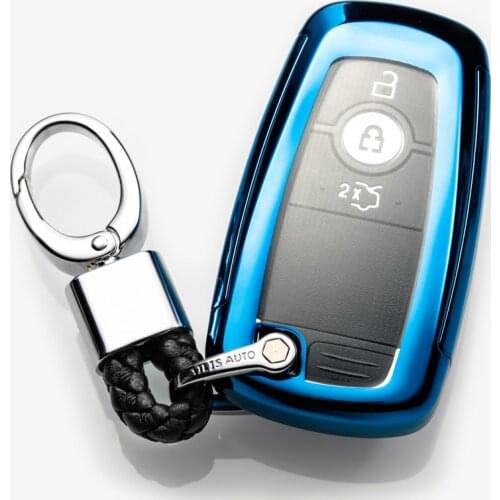 For Ford Kuga 2018 NEW Focus Mondeo Ecosport Escort Car Key Case Cover Shell Bag