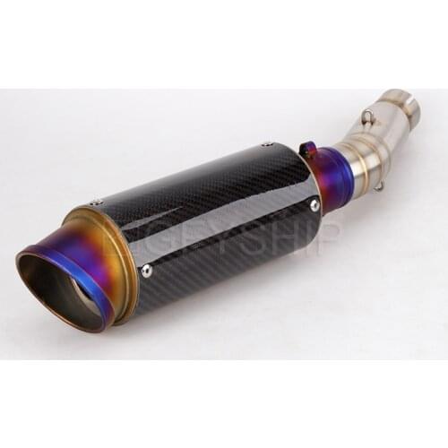 Motorcycle Exhaust PIpe Muffler With Link Pipe Full System For Honda CB500X CB400 CB 400 13- 2016 CBR500R CBR400 13-15 Slip-On