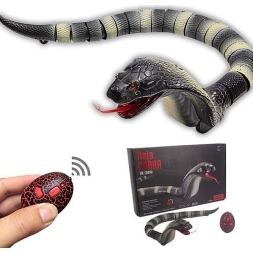 Pet Kid Toy Cobra Surprise Joke RC Animal Centipede Insect Cockroach Remote Control Snake Prank Egg Controler Caterpilla Cat Dog