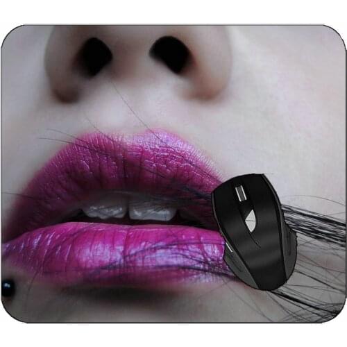 Printed Mouse Pad Close-Up Lipstick Mouse Pad For Home Office Working