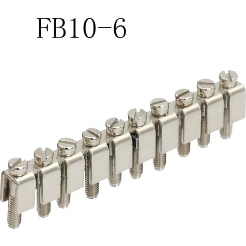 Fastener FBI-10-6 Center Fastener JFB10-6D Sheath Middle Contact Strip Electrical Connection